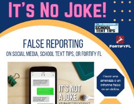  🚨 False Reporting is No Joke! 🚨